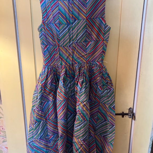 ModCloth Biking Through Brussels Prism Dress - Picture 4 of 4